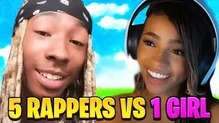 5 Rappers vs 1 Girl (feat. Lanae)