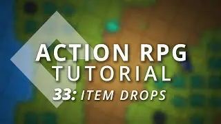 GameMaker Studio 2: Action RPG Tutorial (Episode 33: Item Drops #1)
