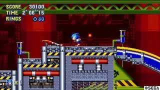 Sonic Mania Chemical Plant Act 2 Giant Ring Location 2 [Easy Super Sonic]