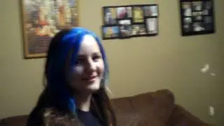 Kayla's Blue Hair