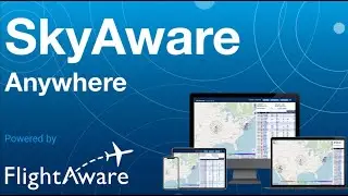 SkyAware Anywhere from FlightAware