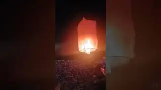 Hot Air Balloon taking off #diwali #shorts #ytshorts #fun