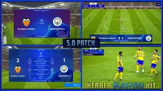PES 2021 MOBILE v5.0  MACKIE PATCH UCL UI [2021 NEW SEASON  KIT]