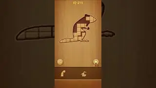 Making Rat 🐀 with wooden blocks#puzzle#gaming