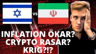 INFLATIONEN ÖKAR, CRYPTO RASAR & KRIG I MELLANÖSTERN ?!? MARKNADS UPPDATERING, FÖRSVARSAKTIER?