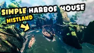 Simple Harbor House in Mistland | Do you think it's safe? | Valheim