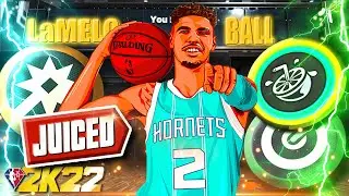 NEW 6'8 JUICED DEMIGOD LaMelo Ball PG BUILD - NBA 2K22 PS5 Gameplay