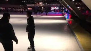 Ice skating in Toronto