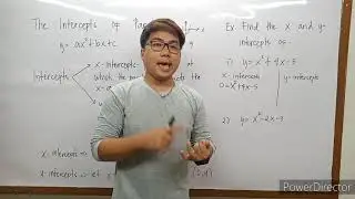 Intercepts of a Parabola