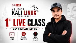 30 Days Kali Linux Challenge LIVE | Day 1–7 Complete Revision + Hands-on Practice | Bangla part 2