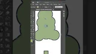 Membuat Gambar Pohon Adobe Ilustrator