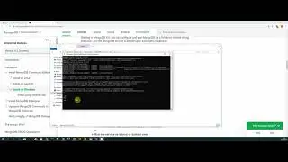 Lesson 6: Installing MongoDB on Windows 10