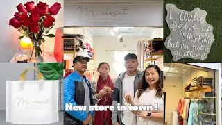 Setting up my own small bussiness✨ #Mcloset #clothingstore