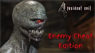 Apakah RE4 Remake Regenerador bisa lari 😱😱😱 - Resident Evil 4 mod Enemy Cheat Edition [part 8]