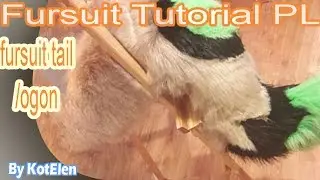 Fursuit/cosplay ogon - tutorial/timelapse PL