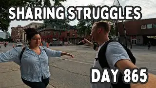 Struggling with her PHD - Hug adventure -  Day 865