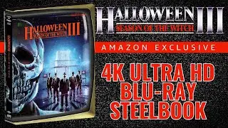Halloween III: Season Of The Witch (ScreamFactory) Amazon Exclusive 4K Ultra HD + Blu-ray Steelbook