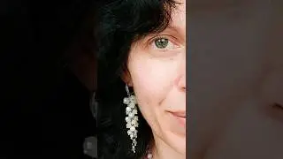 нюдовый комплект, серьги грозди+колье чокер обзор 👌💥#серьгигрозди #серьги #чокеры #украшения