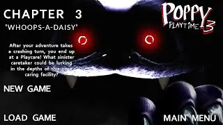 Poppy Playtime Chapter 3 - Official Main Menu