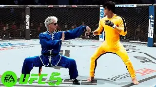 UFC4 Bruce Lee vs Hattori Hanzo EA Sports UFC 4  Epic Fight