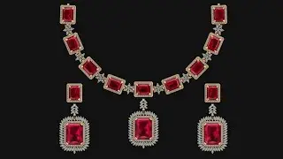 3d Jewelry Necklace Sets CAD Designs