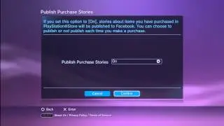 How to share information between my PSN account and Facebook