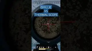 Thermal Scope Saved Ma Butt 🫸👀🫷 #pubg #battlegrounds #thermalscope #ghillie #mk14 #findoutfriday