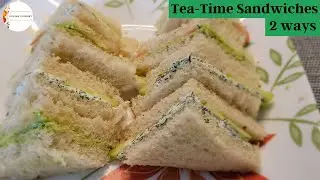 Teatime sandwiches recipe| Cream cheese sandwiches ideas | Tea party food ideas