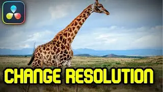 How To Change Resolution in Davinci Resolve