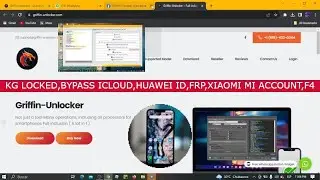 Tutorial Griffin Unlocker KG Locked , Bypass Icloud , Frp , Reparar Imei , huawei iD
