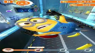 Minion Rush гадкий 3.Летаем на ракете +прохождения в другую локацию.