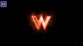 How To Create A Fire Logo Reveal In After Effects Tutorial | After Effects Tutorial | Free Plugin