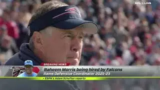 FALCONS hire RAMS DC RAHEEM MORRIS as NEW HEAD COACH