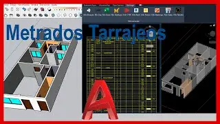 Exportar de SketchUP a AutoCAD (Tarrajeos Interiores)