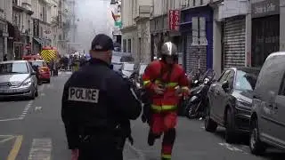 Loud explosion rocks central Paris  multiple injuries reported