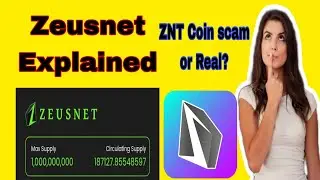 Zeusnet Mining Explained | Zeusnet Mining Review| ZNT coin scam or Real?