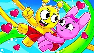 Simon and Pinki Go To a WATERPARK in Roblox.. (SPRUNKI)