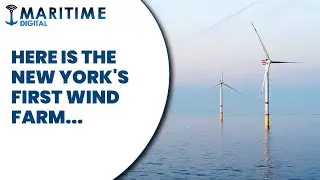 Here is the New York's first wind farm...