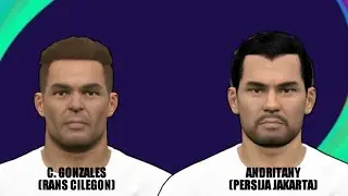 Face C Gonzales & Andritany | PES 2017