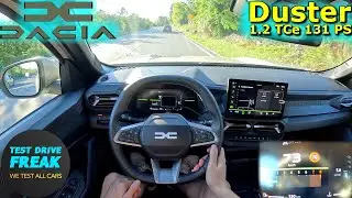 2024 Dacia Duster TCe 130 4x2 Journey 131 PS COUNTRY ROAD DRIVE with Fuel Consumption