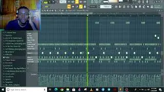 MAKING AN INSANE HIPHOP DRUM PATTERN USING -FPC- THE FL Studio STOCK PLUGIN - Aquila Made Beats 2024