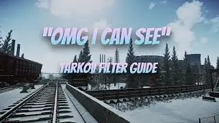 How To Actually See In Tarkov 