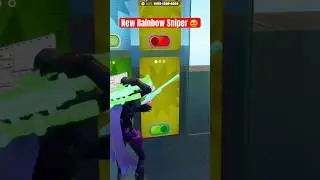 Fortnite 1v1 with every gun HOW TO GET Rainbow Sniper😍!
