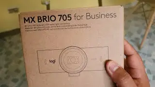Unboxing Logitech MX BRIO 705 4K