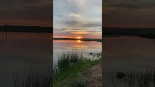 Закат🌄#закат #деревня #шортс #рекомендации