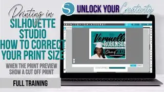 Why are my prints cutting off in Silhouette Studio Print Preview - FULL TRAINING