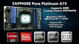 SAPPHIRE Pure Platinum A75 for AMD APU