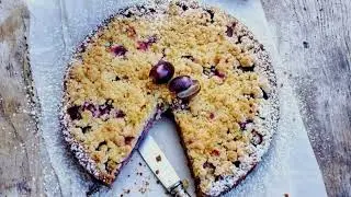 La tarte aux raisins façon crumble | regal.fr