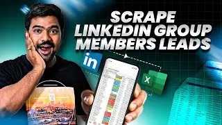 How to Scrape Targeted LinkedIn Group Members List | LinkedIn Leads Data Extraction (2026)