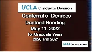 6 UCLA May 11 Conferral of Degrees